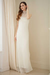 Calystria Silk Organza Dress (Cream)