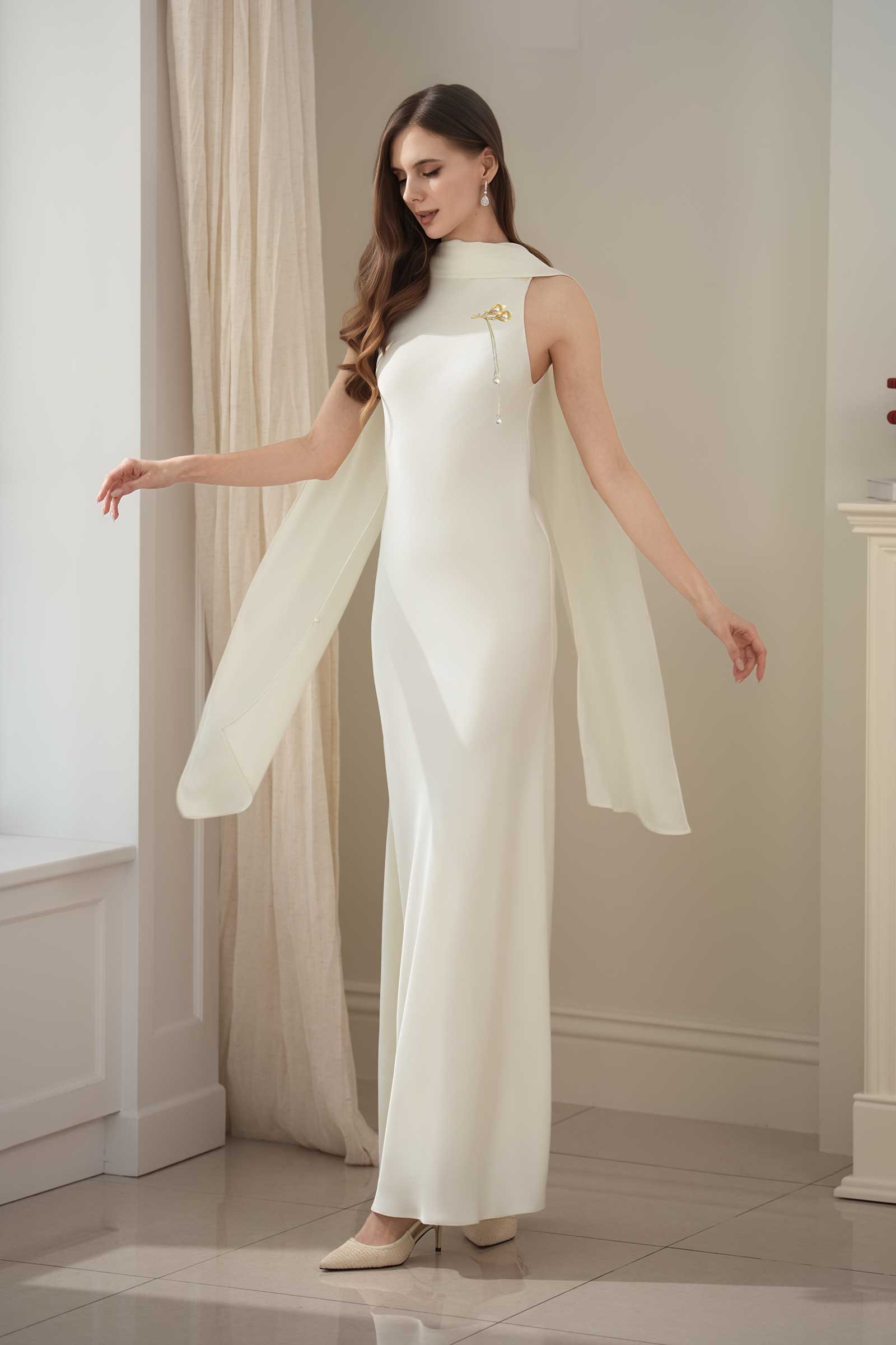 Vivienne Convertible Dress (Cream)