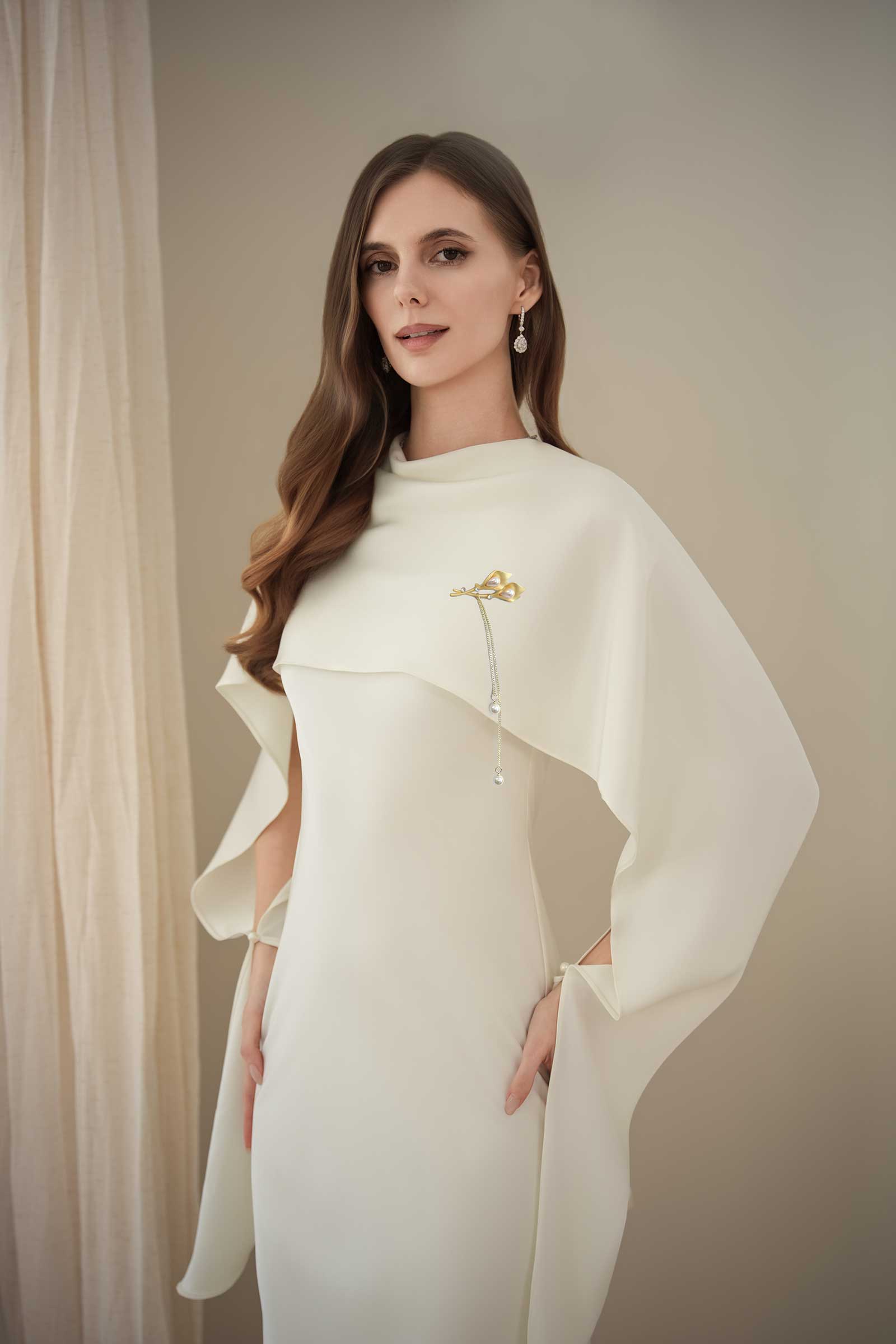 Vivienne Convertible Dress (Cream)
