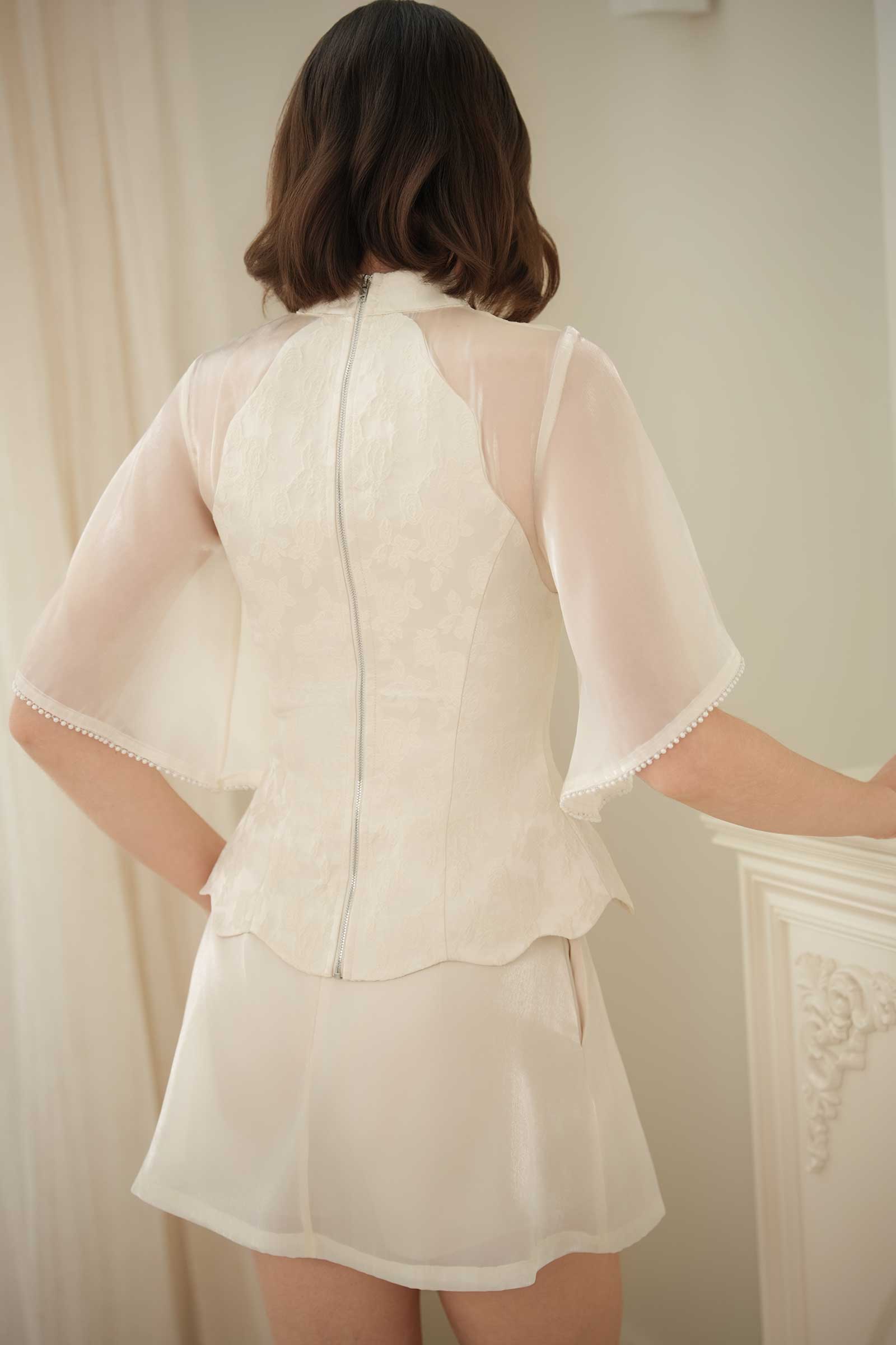Ethereal Skort (Cream)