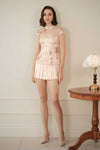 Mirelle Qipao Romper (Pink)