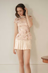 Mirelle Qipao Romper (Pink)
