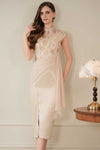 Zhu En Qipao (Blush Sequins)