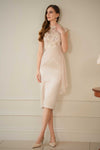 Zhu En Qipao (Blush Sequins)