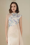 Zhu En Qipao (Blue Sequins)