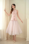 Ivy Qipao Top (Pink)