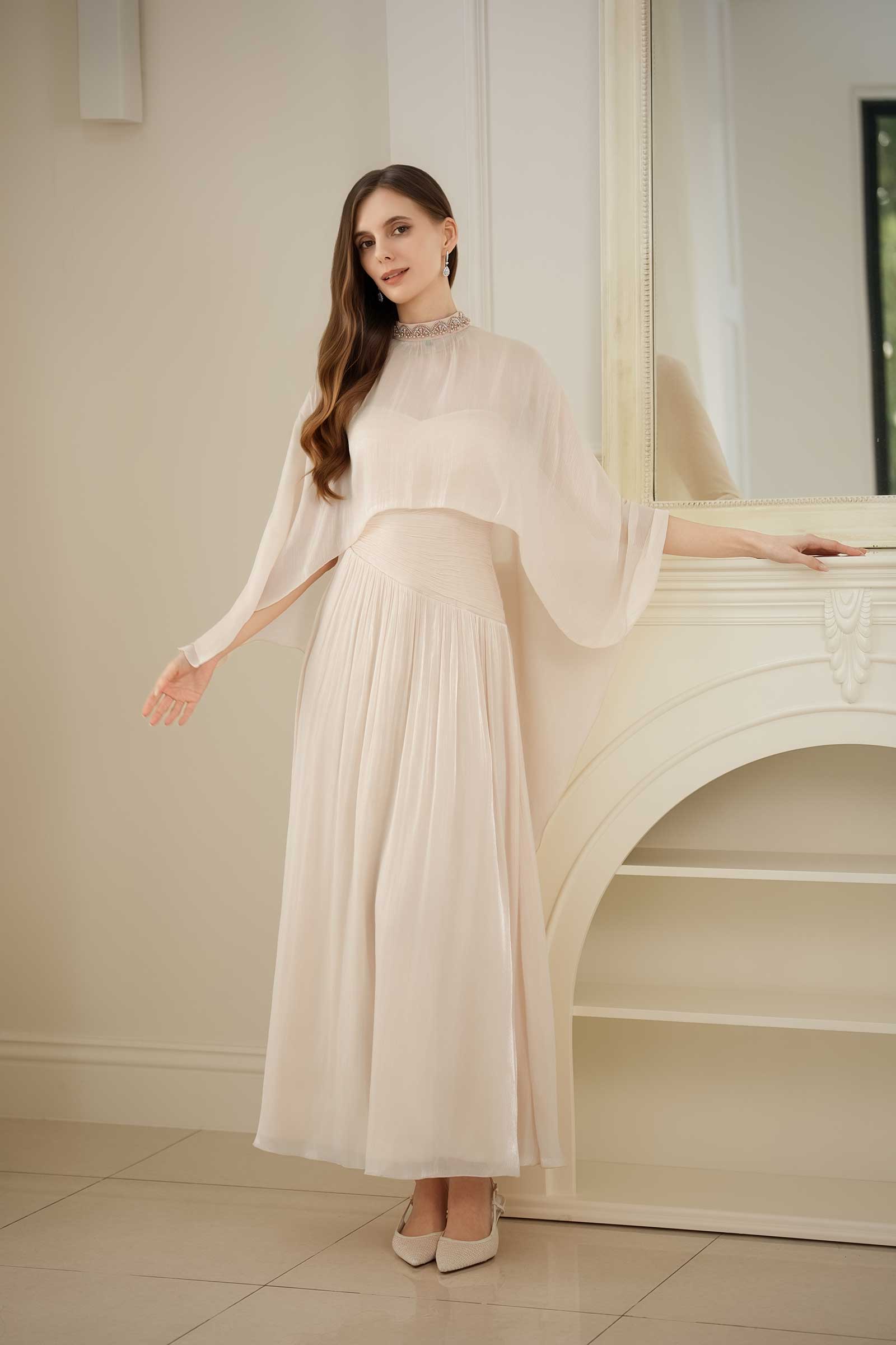 Viera Multiway Dress (Champagne)