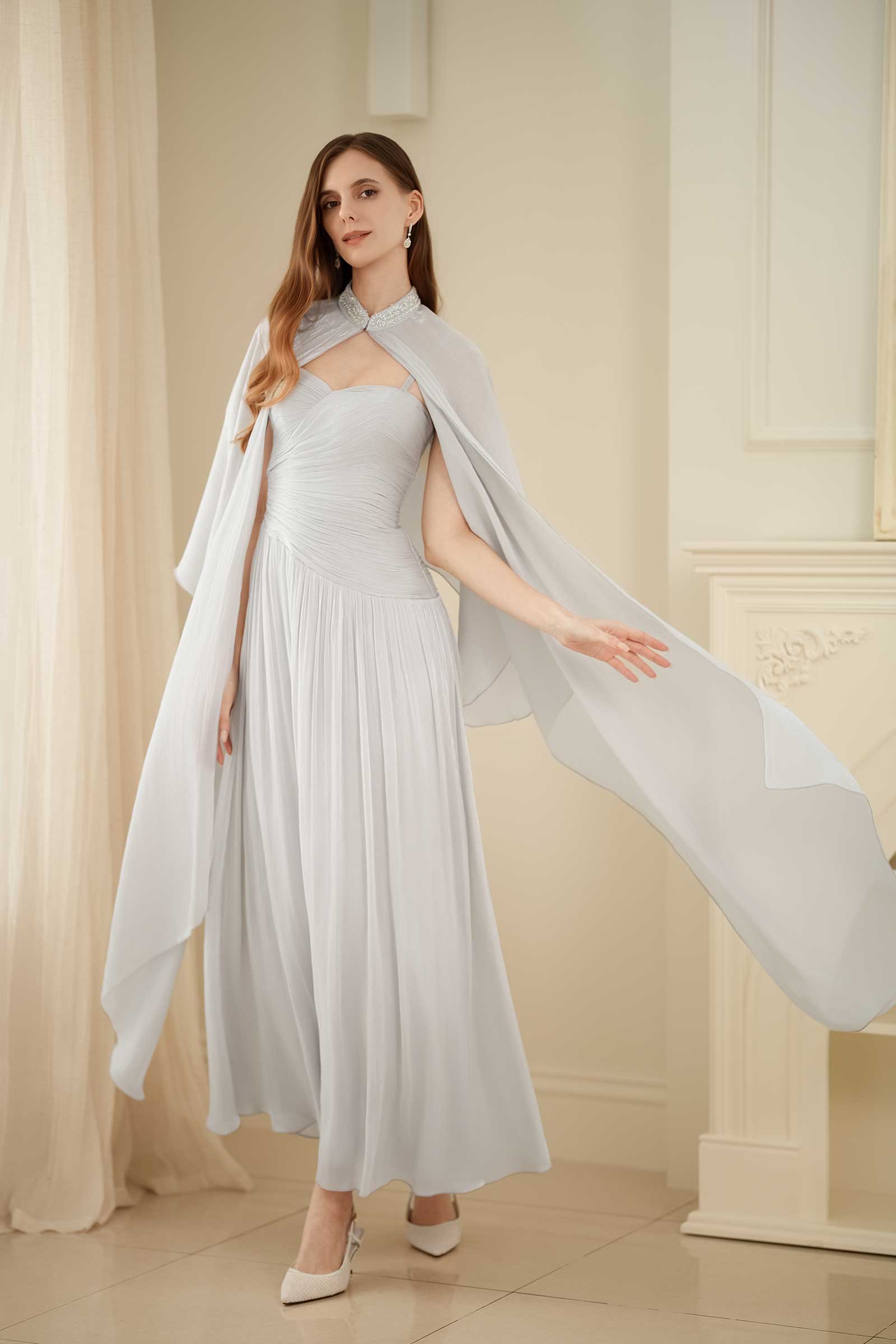 Viera Multiway Dress (Greyish Blue)