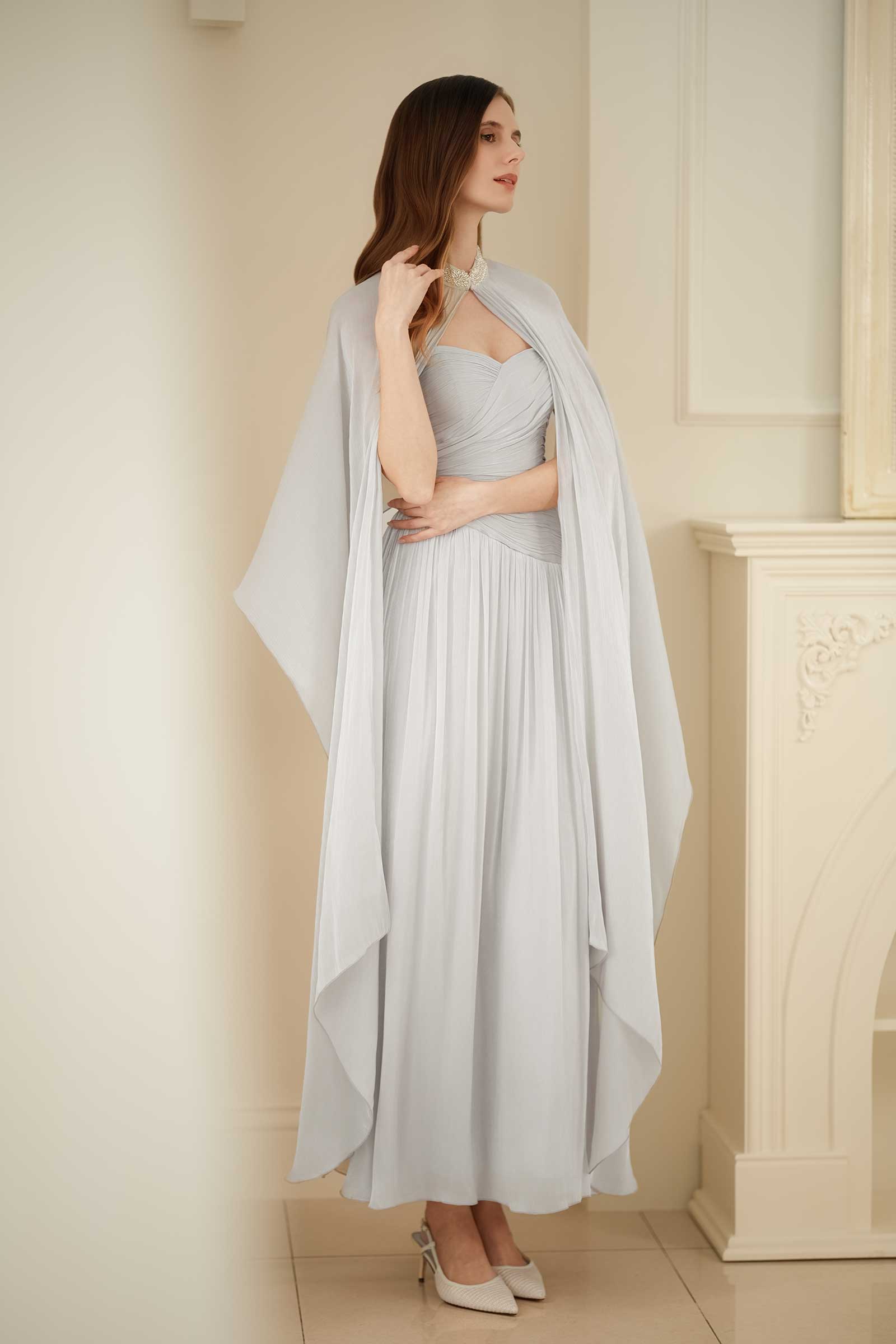 Viera Multiway Dress (Greyish Blue)