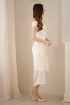Sylvera Scarf Dress (Champagne)