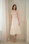 Magnolia Qipao Top (Pink)