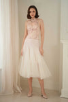 Magnolia Qipao Top (Pink)