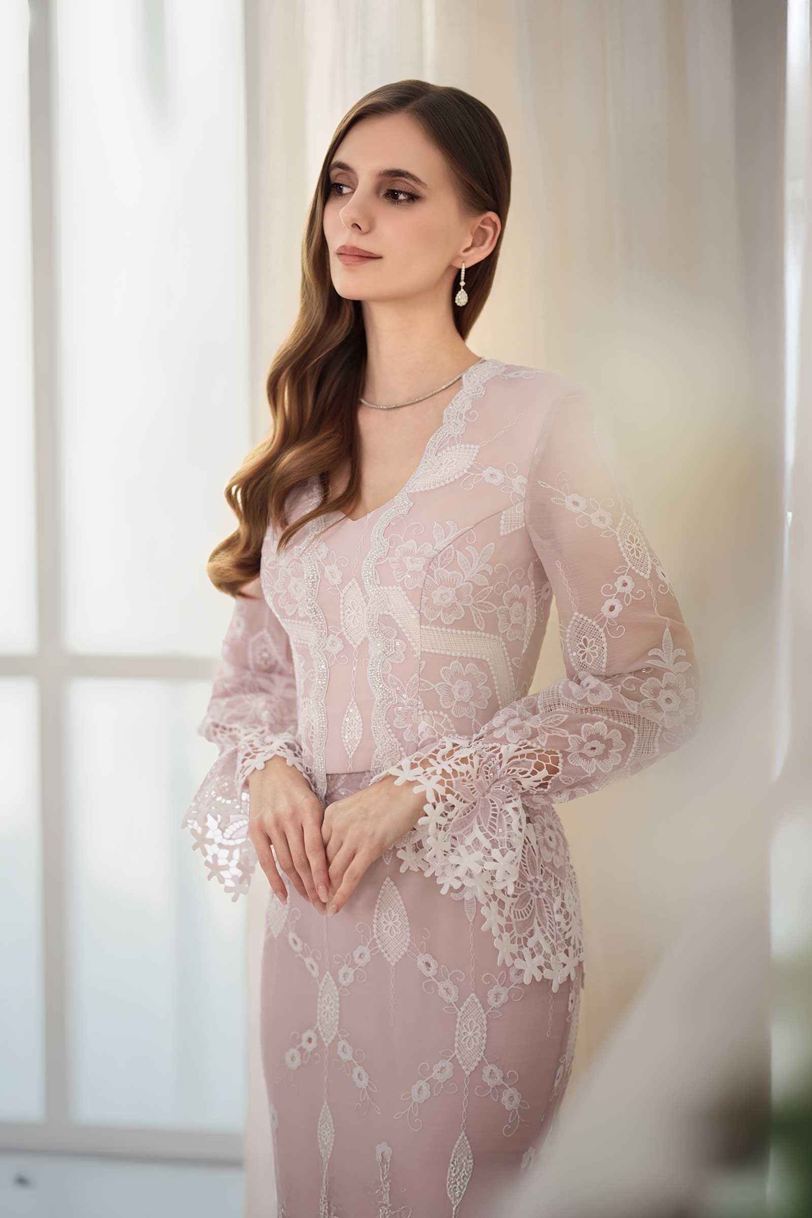 Rosalie Kebaya Top (Rose)