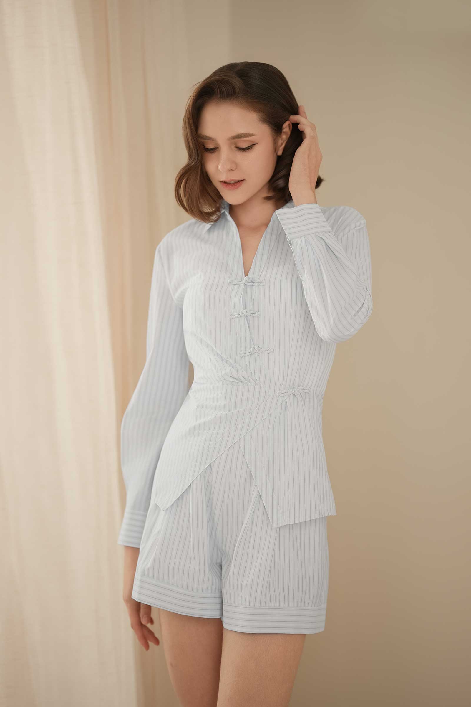 Tang Set (Blue Stripes)