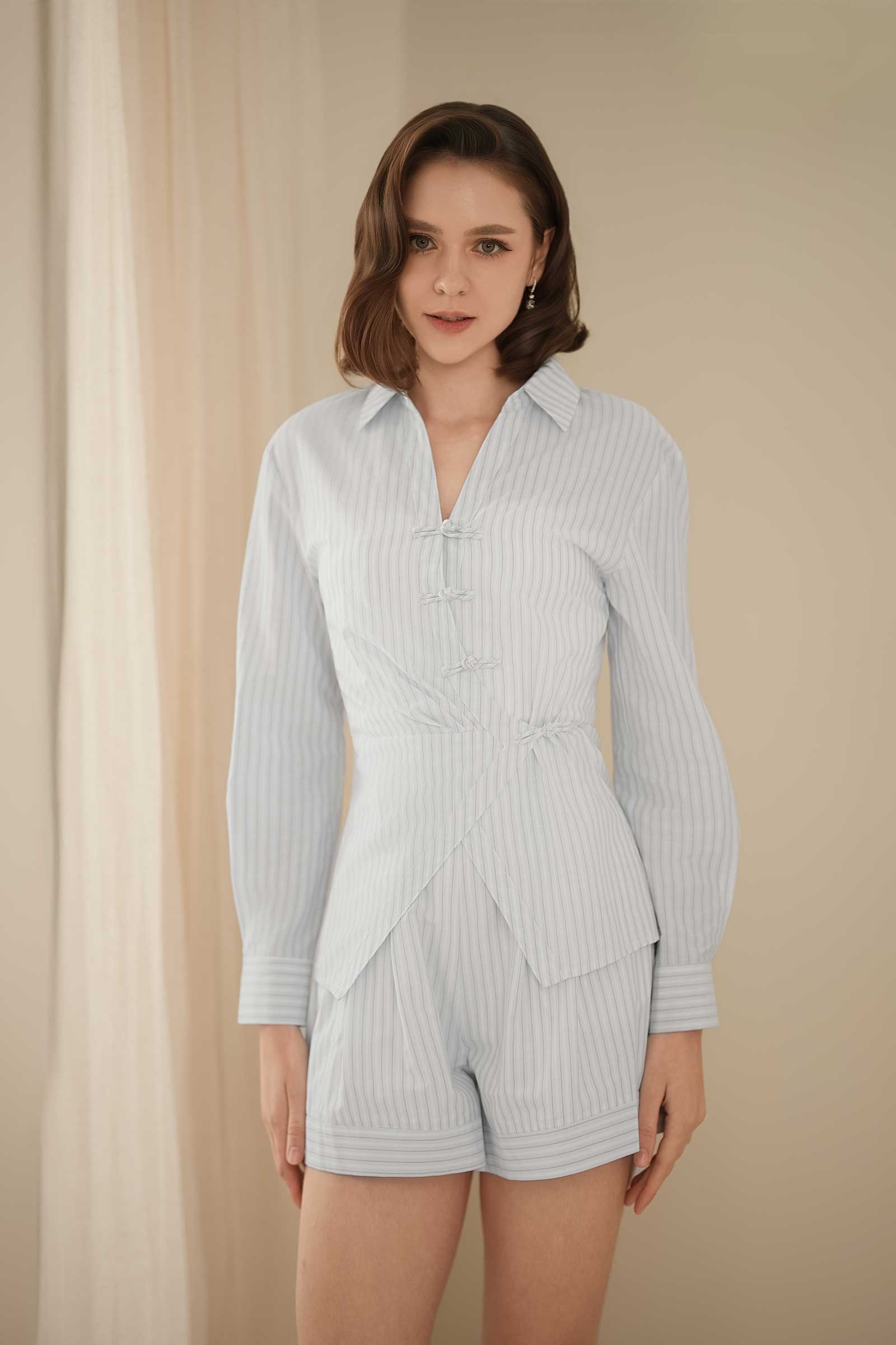 Tang Set (Blue Stripes)