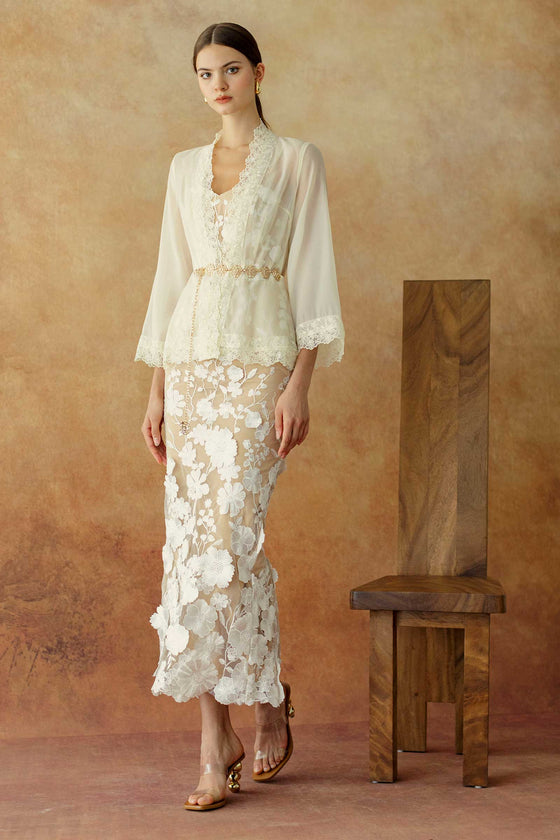 NEW Ratu Kebaya Set (White)