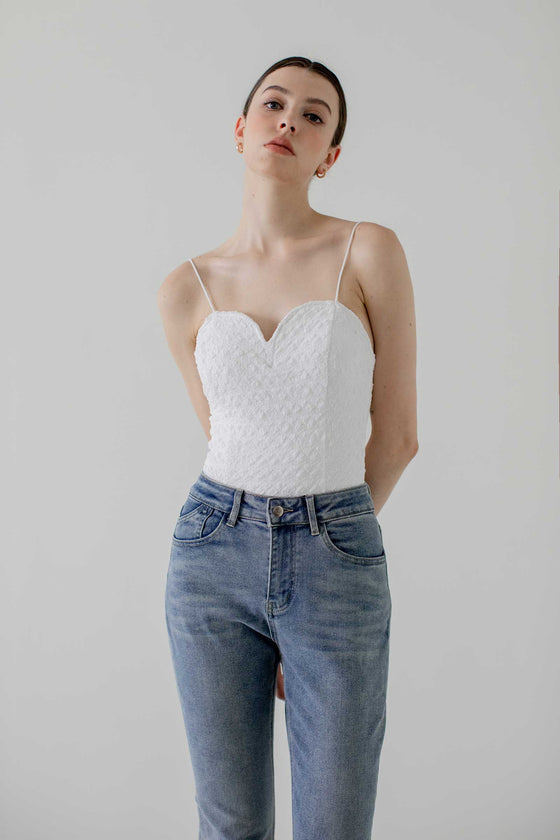 Jasmine Bodysuit (White)