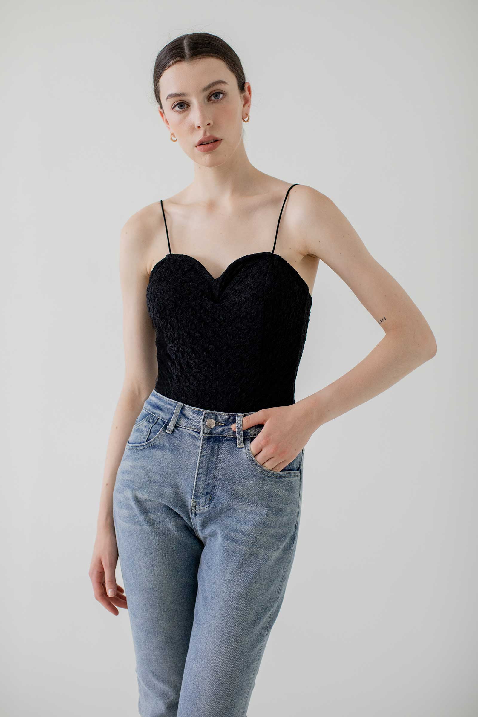 Jasmine Bodysuit (Black)