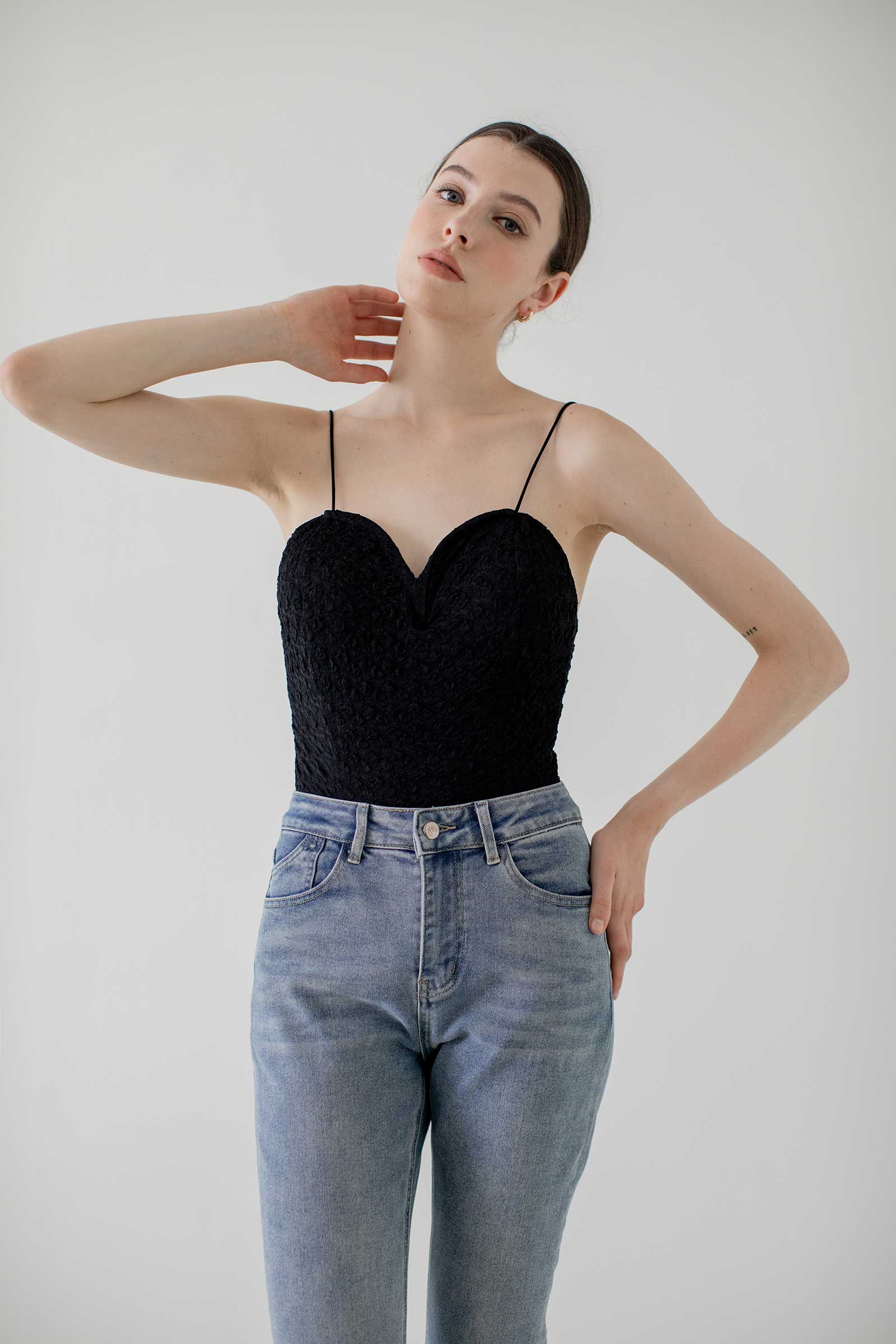 Jasmine Bodysuit (Black)