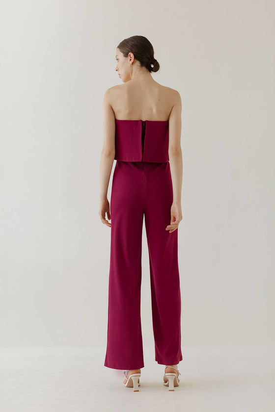 Dokizery Jumpsuit (Fuschia)