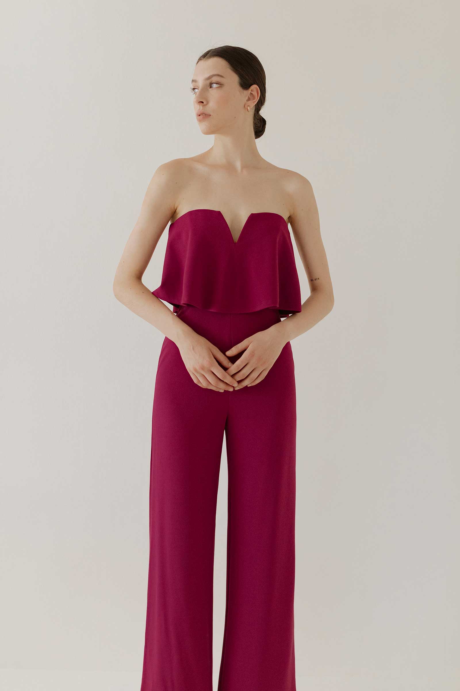 Dokizery Jumpsuit (Fuschia)