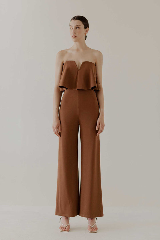 Dokizery Jumpsuit (Mocha)