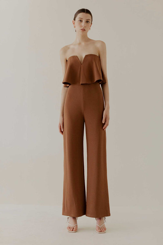 Dokizery Jumpsuit (Mocha)