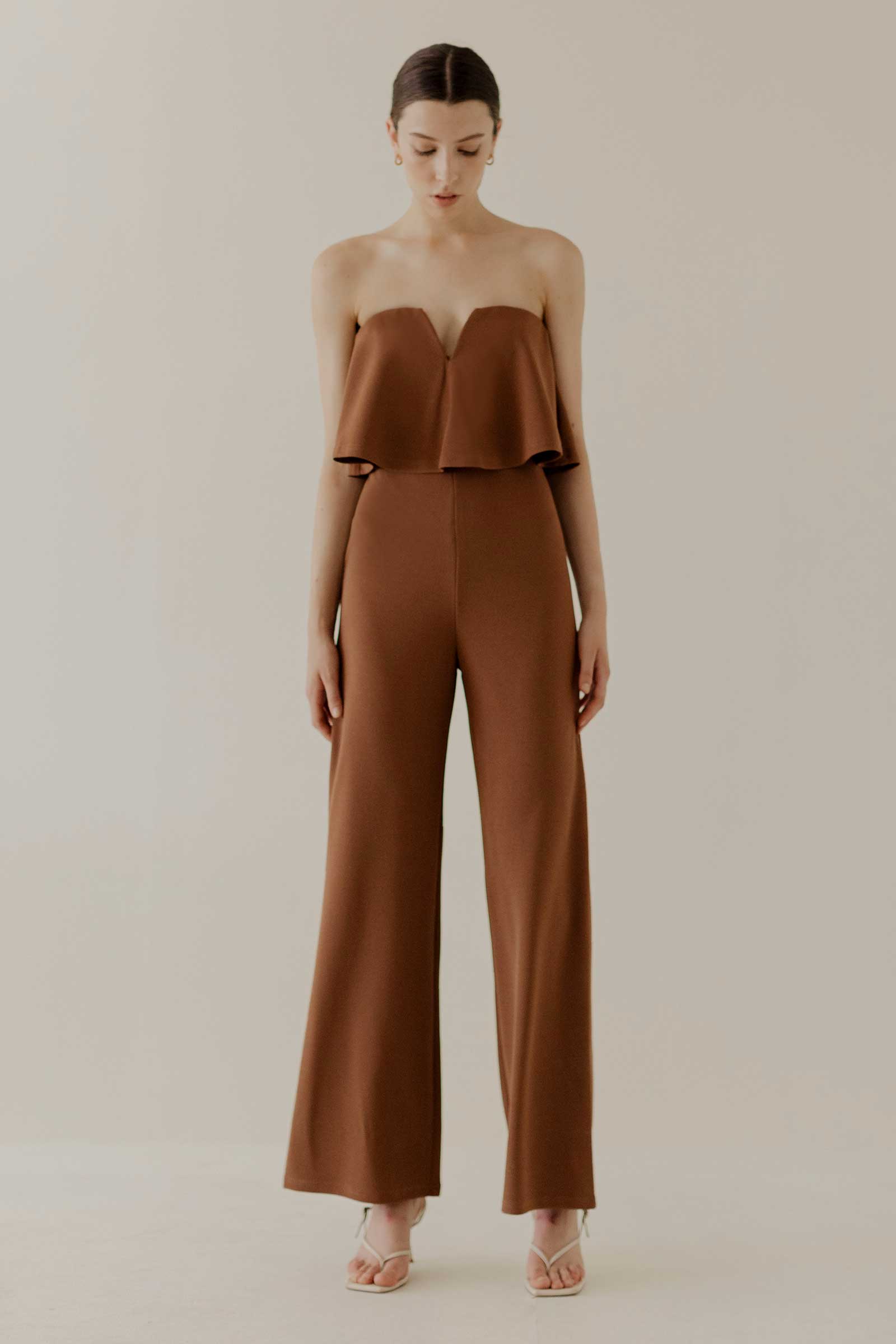 Dokizery Jumpsuit (Mocha)