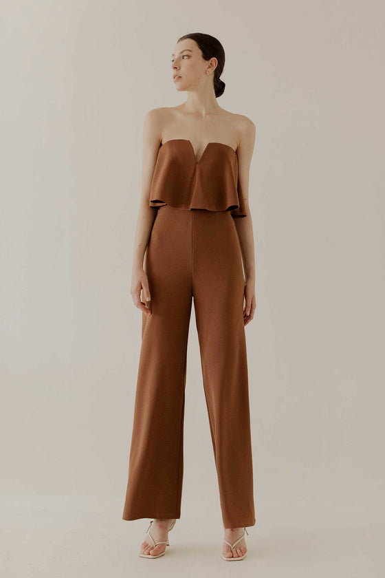 Dokizery Jumpsuit (Mocha)