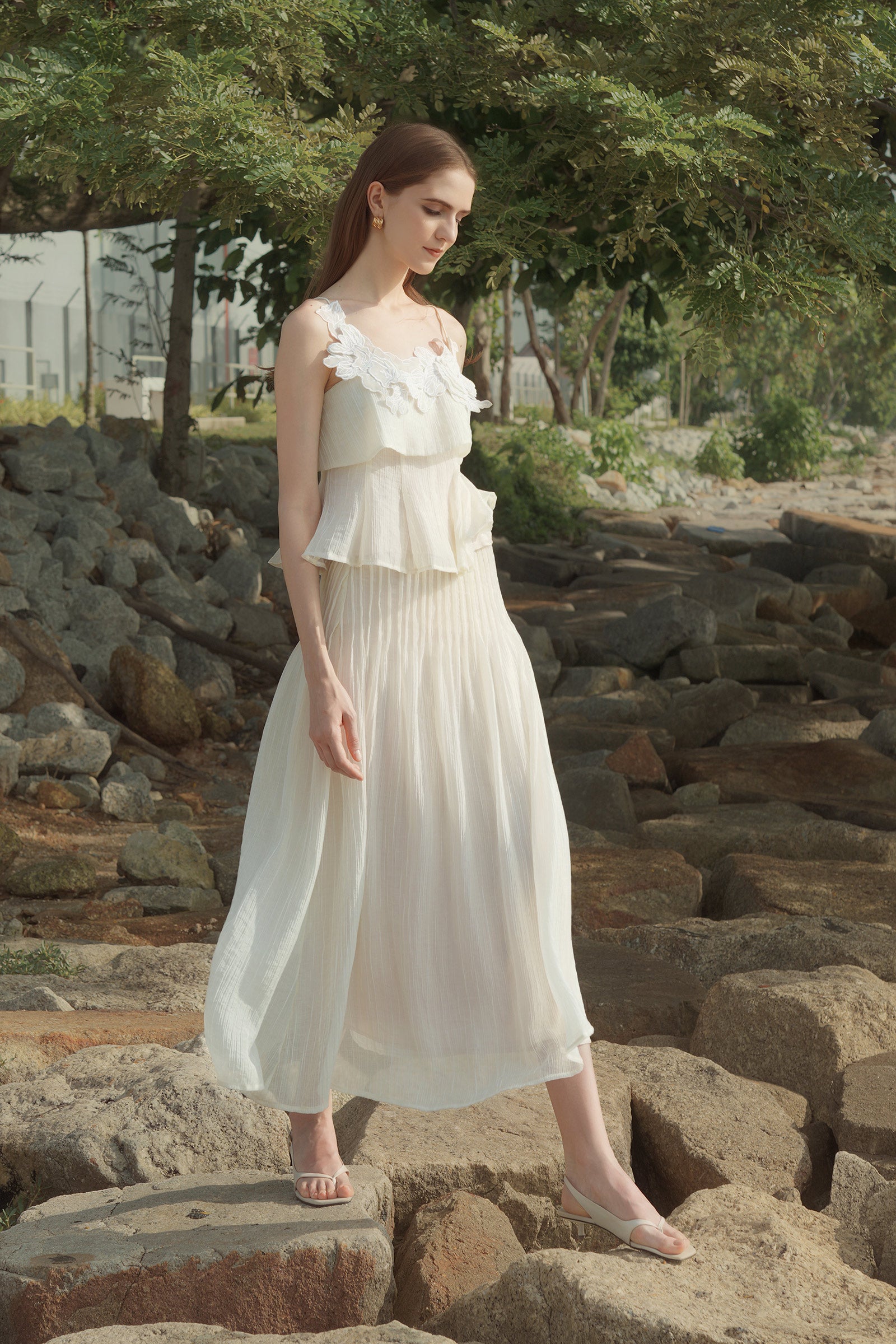 Aluna Skirt (Cream)