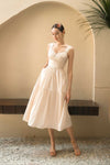 Damiecaq Padded Sundress (Cream)