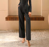 Poise Wide-Leg Trousers (Black)