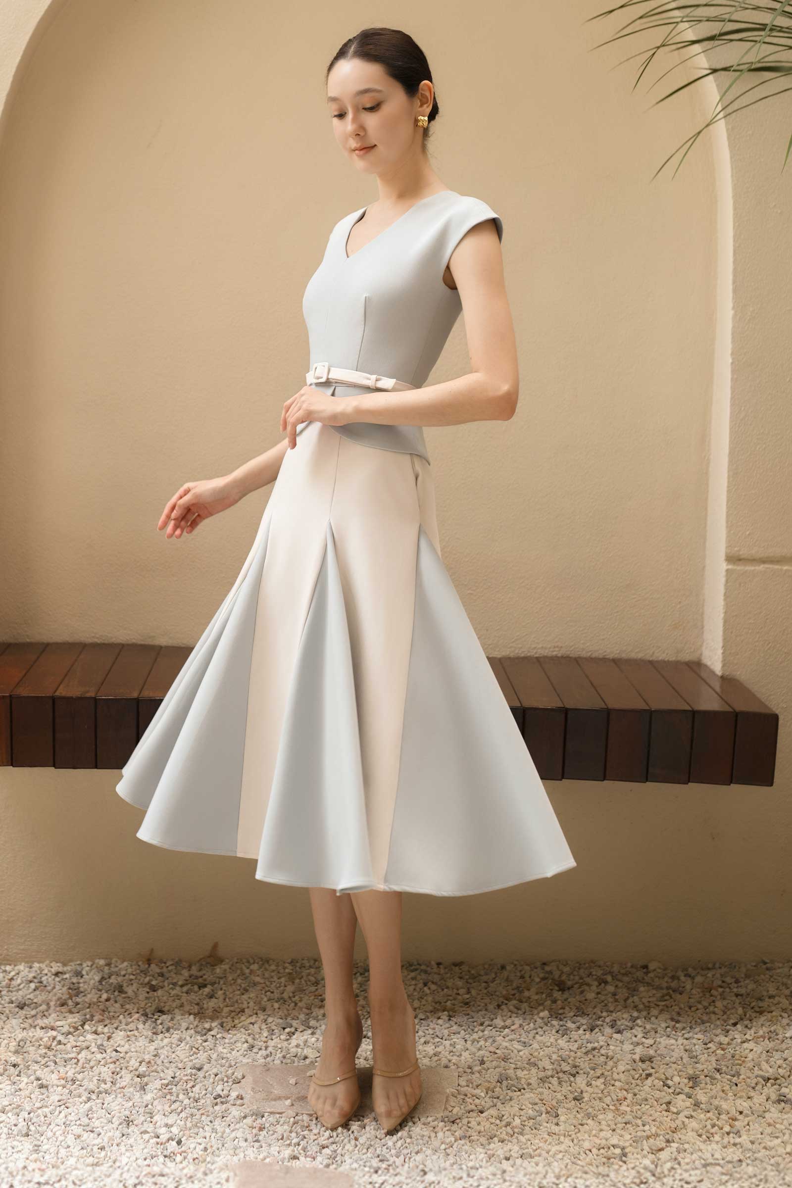 Dalienaq Dress (Baby Blue)