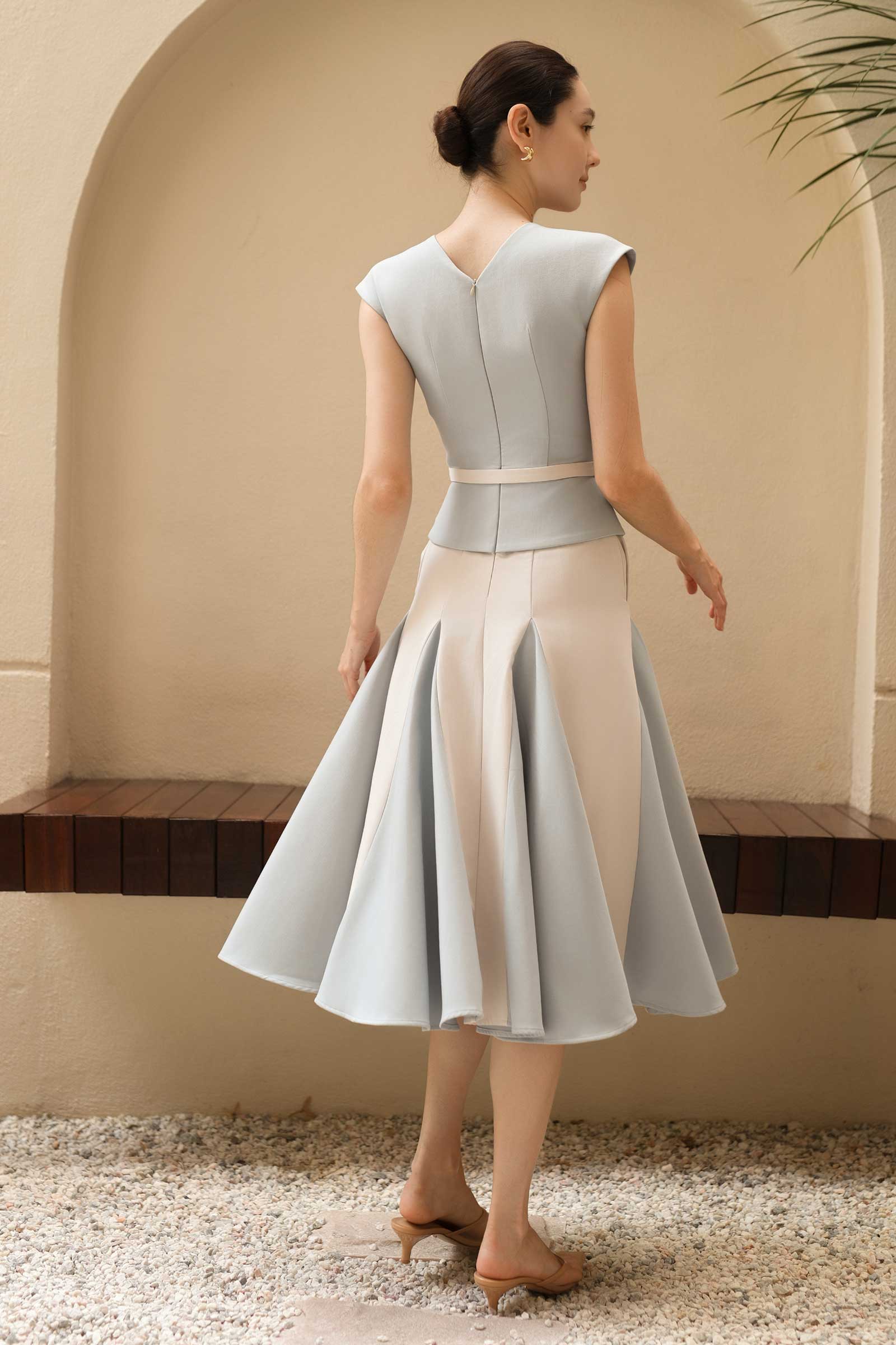 Dalienaq Dress (Baby Pink)