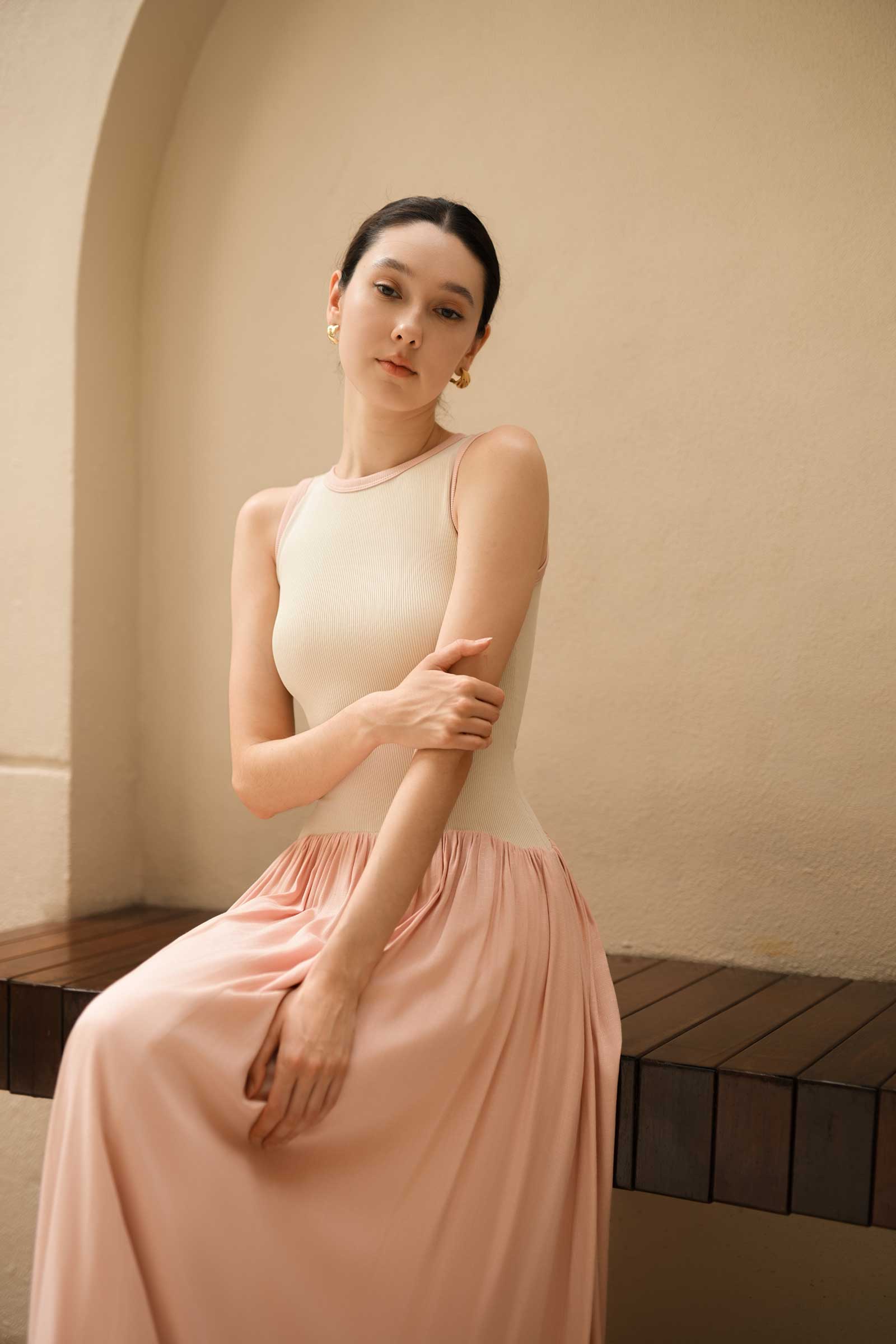 Dorelze Dress (Pink)