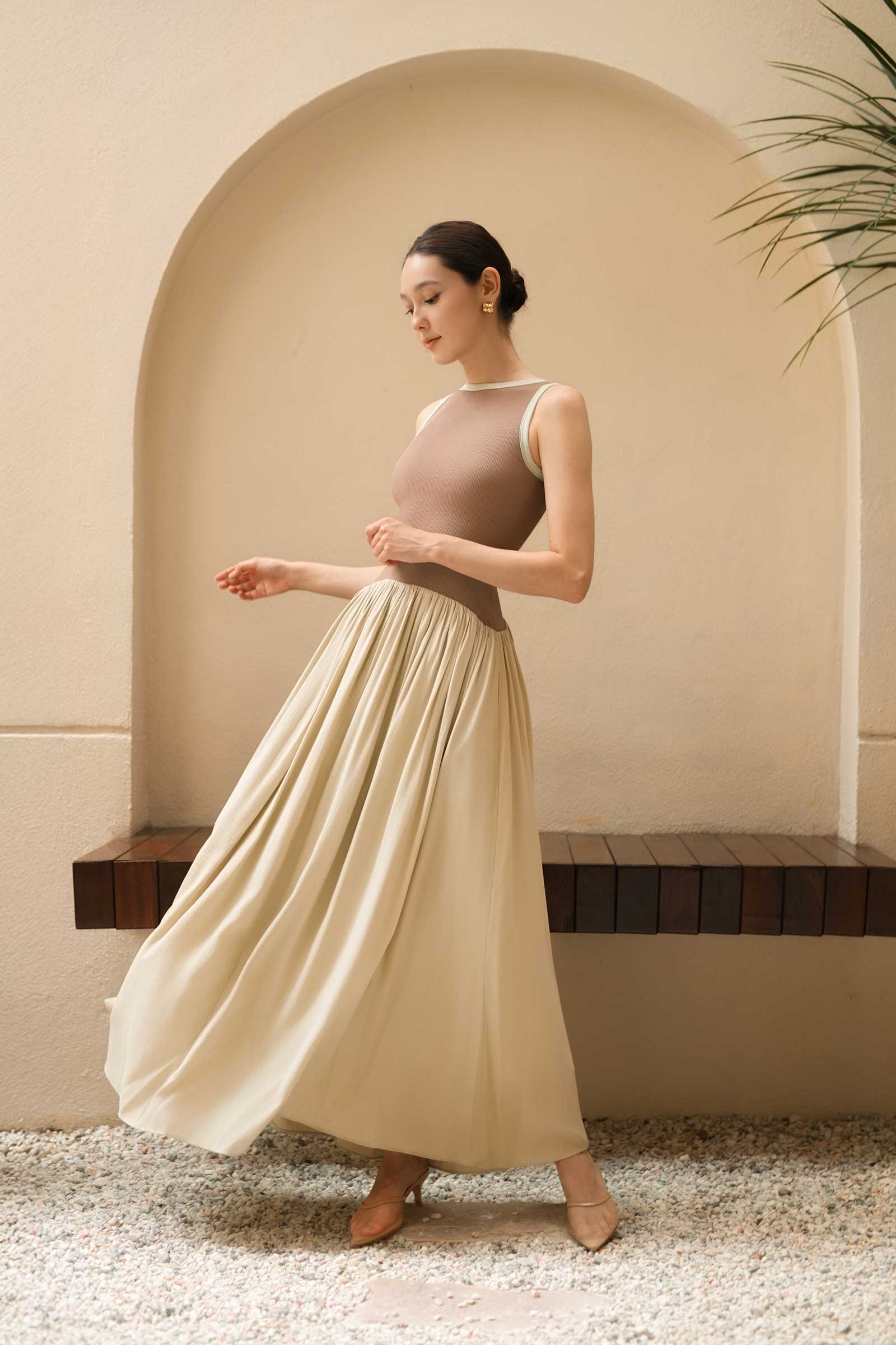 Dorelze Dress (Sage)