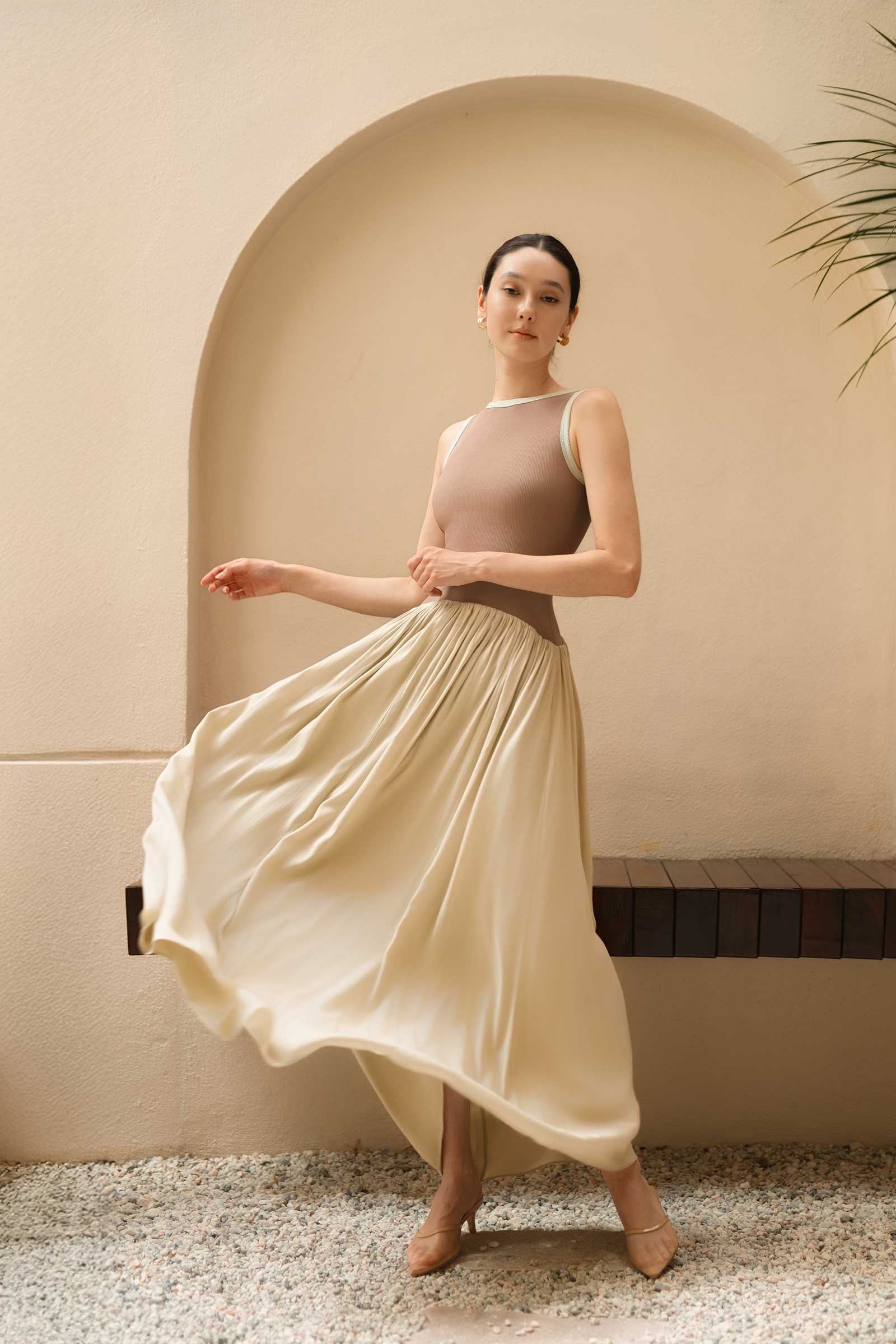 Dorelze Dress (Sage)