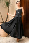 Dalaire Organza Skirt (Black)