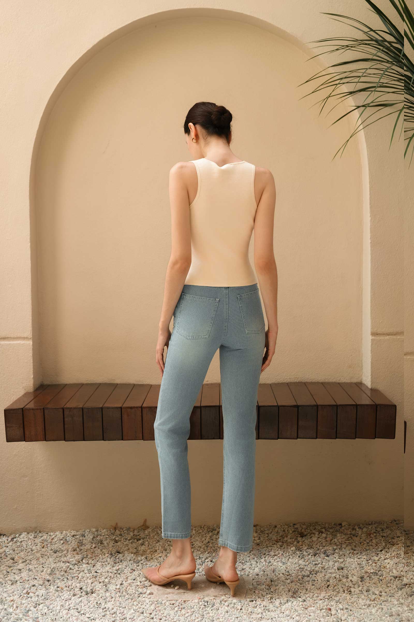 Doniq Denim Pants (Denim)