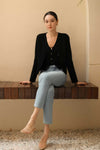 Dasiene Knit Cardigan (Black)