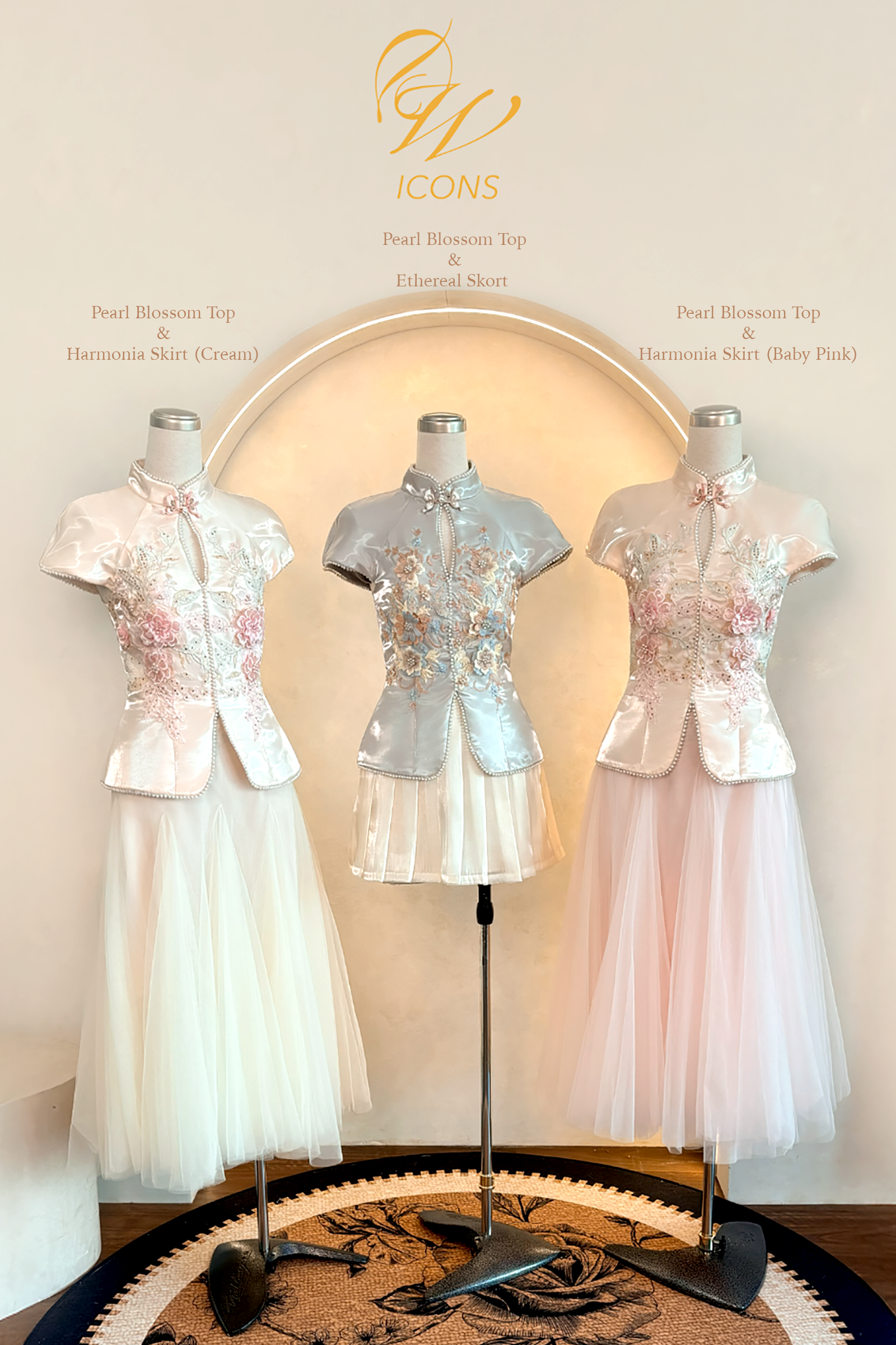 Harmonia Skirt (Pink)