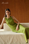 Yarra Linen Dress (Bergamot) PREORDER