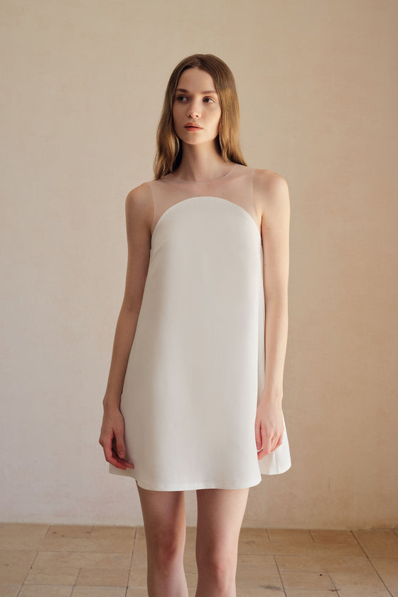 Luna Shift Dress (Snow White)