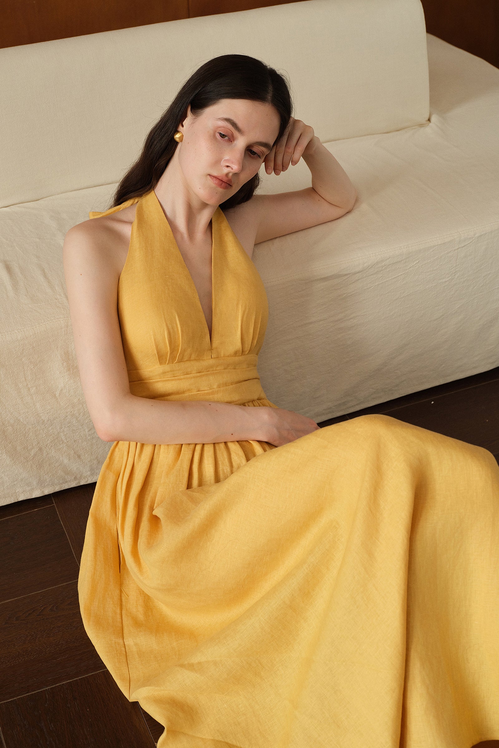Penelope Dress (Marigold)