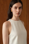 Margo Shift Dress (White)