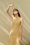 Yarra Linen Dress (Soft Butter)