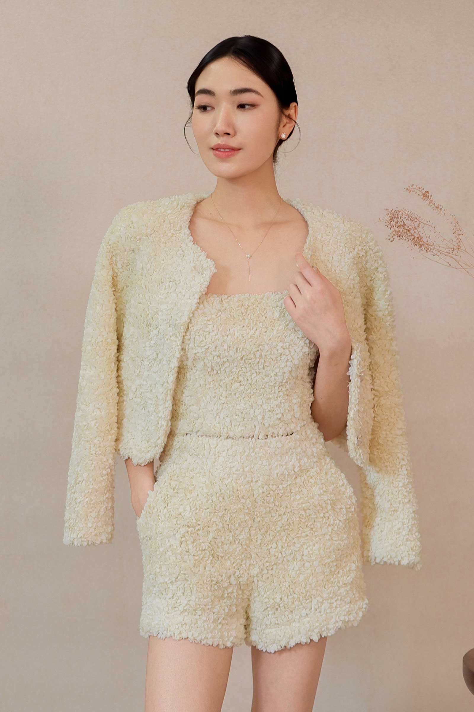 Fiorenne Top (Cream)