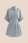 Delyra Shirtdress (Pale Blue)