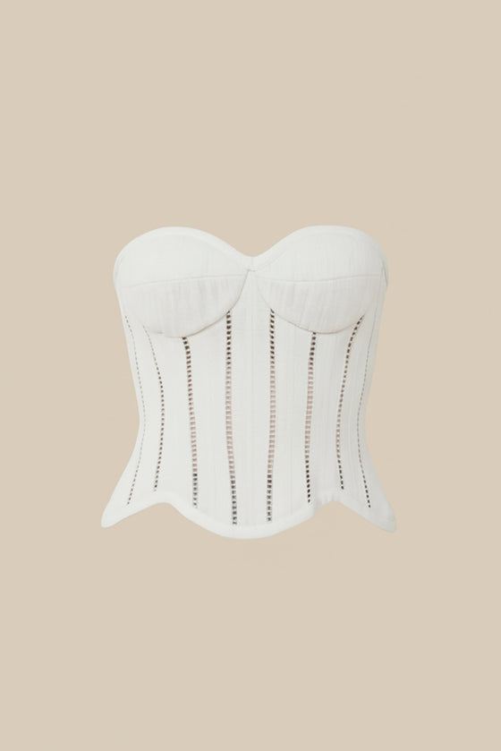 Diox Corset Top (Cream) – DoubleWoot