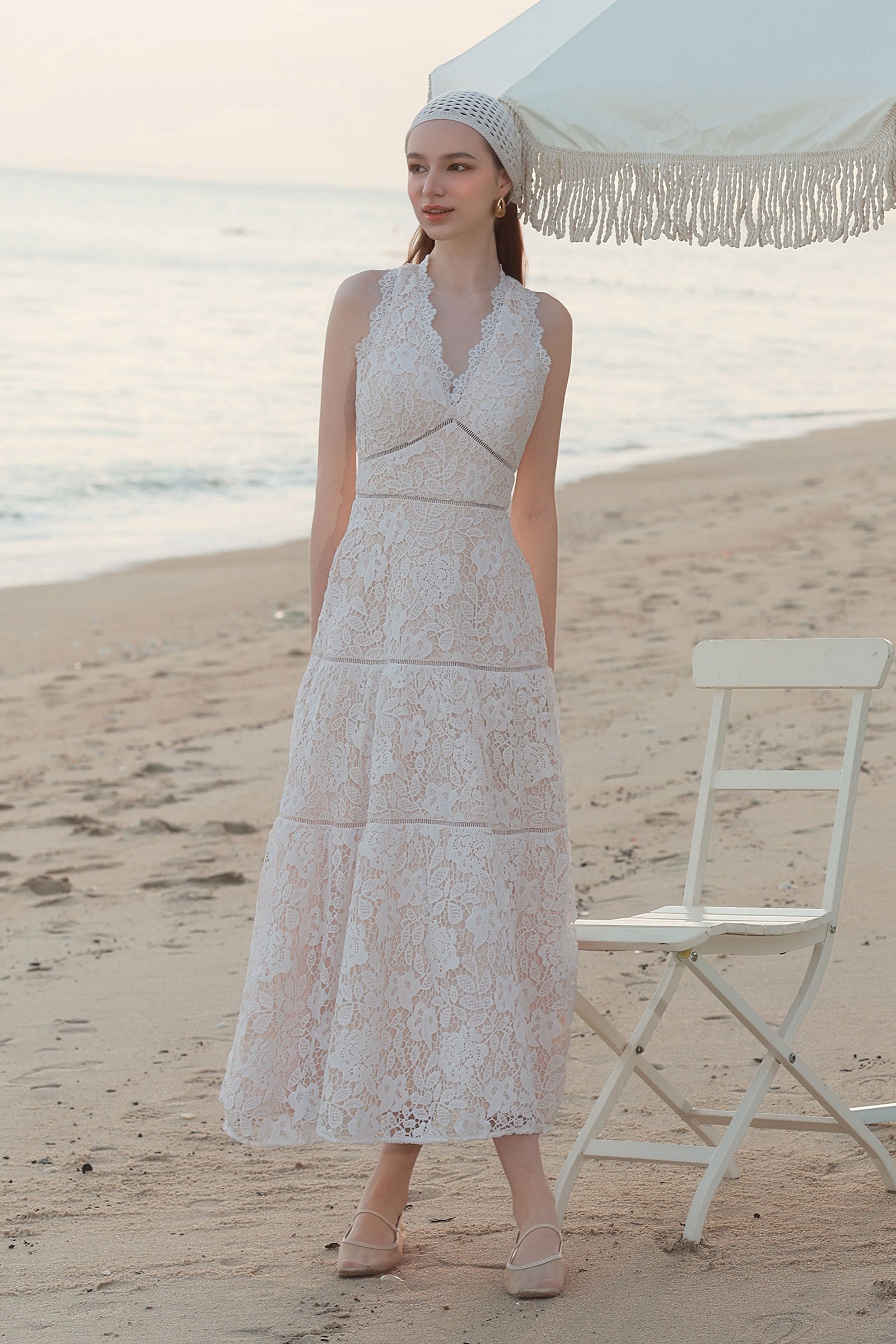 Élodiane Dress (White)